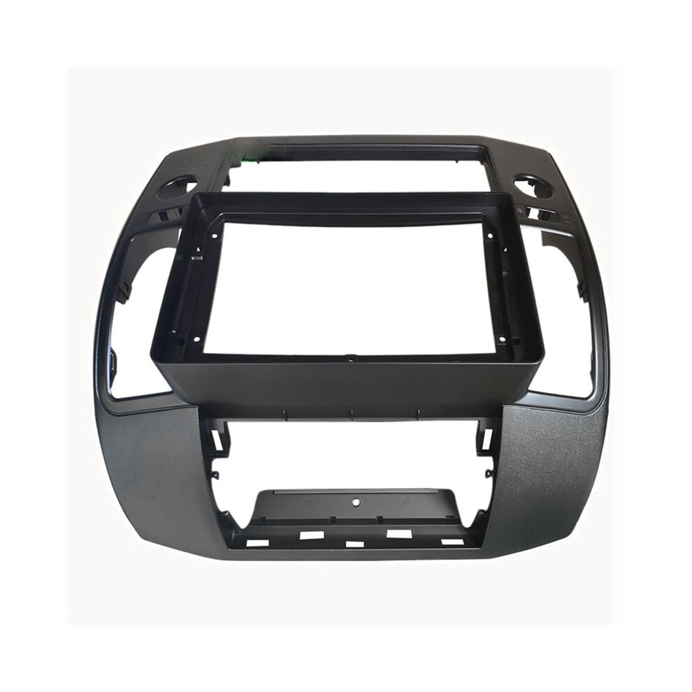Car Radio Frame For Navara 2006-2012 Center Console Holder Refit Car Multimedia Player Bezel Faceplate Black 4712185744599