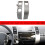 2PCS Front Middle Dashboard Vent Panel for  Prius 2004-2009 Air Conditioner Outlet Frame 1