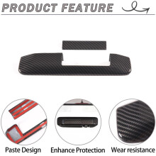 Car Tailgate Handle Cover Trim Decorative for Tacoma 2006-2015 Rear Trunk Door Handle Panel Cover Accessories