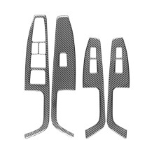 Soft Carbon Fiber for 2017 2018 2019 2020 LHD Window Panel Cover Trim Accessories, C