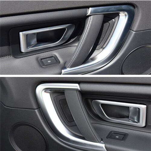 New Left Car Interior Door Leather Pull Handle for   2015-2019 Inner Door Panel Handle Pull LR076163 2