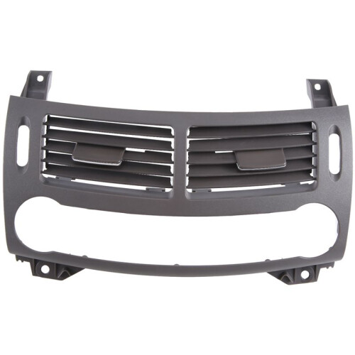 Front Central Air Conditioning Middle AC Vent Outlet Panel Cover for   E-Class W211 2003-2008(Dark Gray) 2