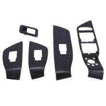 Car Styling for A4L/A5 2017-2022 Interior Door Window Glass Button Armrest Panel Cover Sticker Trim