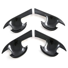 Carbon Fiber BildöRrhandtag SkåLlock Trim Ram DöRrhandtagsdekaler för Avanza Premio Veloz 2022+