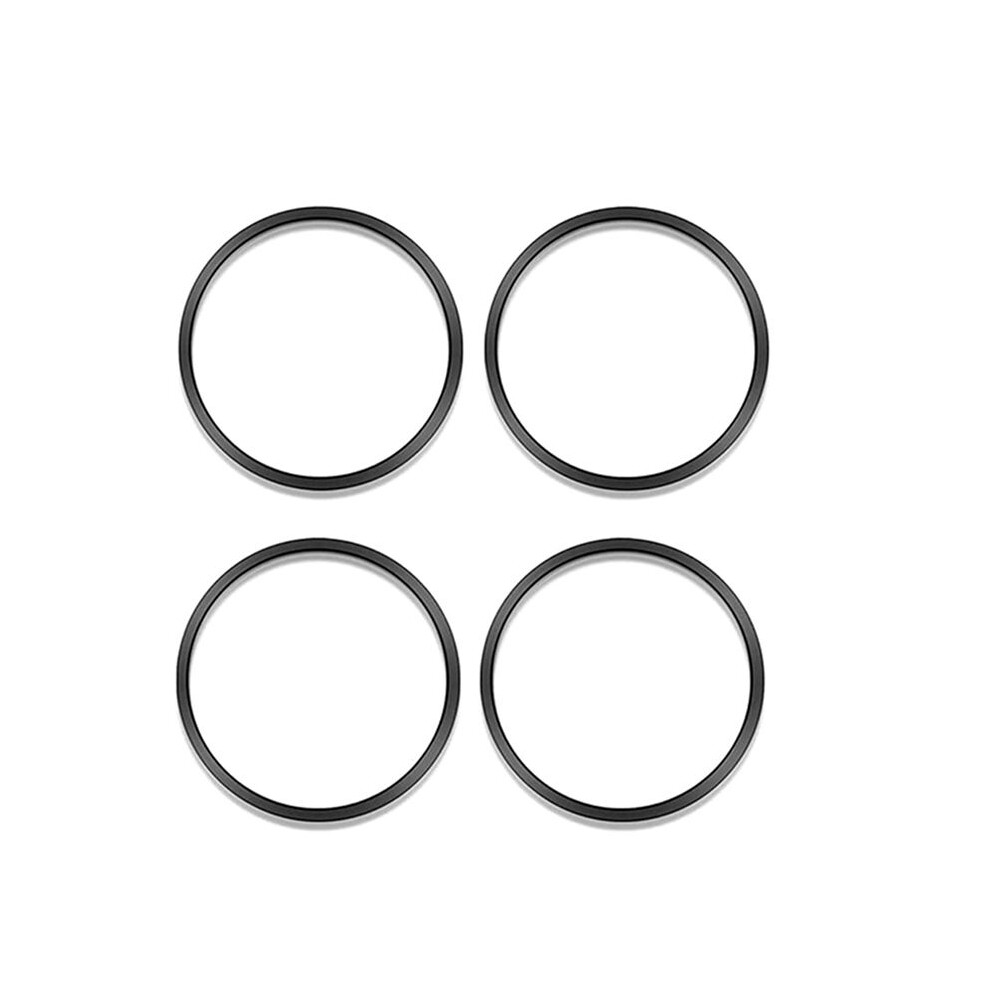 4Pcs Car Interior Ac Vent Outer Surrounding Circle Ring Trims For Tacoma 2016-2023 Black 6132829063851