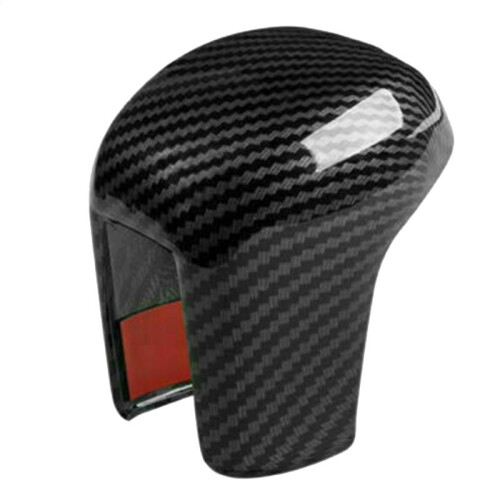 For   2016-2021 Carbon Fiber Pattern Inner Gear Shift Knob Cover Trim