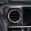 4Pcs Silver Car Interior AC Vent Outer Surrounding Circle Ring Trims for  Tacoma 2016-2023 5