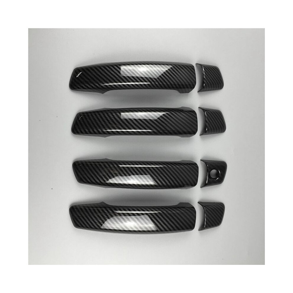 Auto Accessories Carbon Fiber Abs Car Exterior Door Handle Door Cover Trim Decals For A3 8V 2014-2018 4713550849093