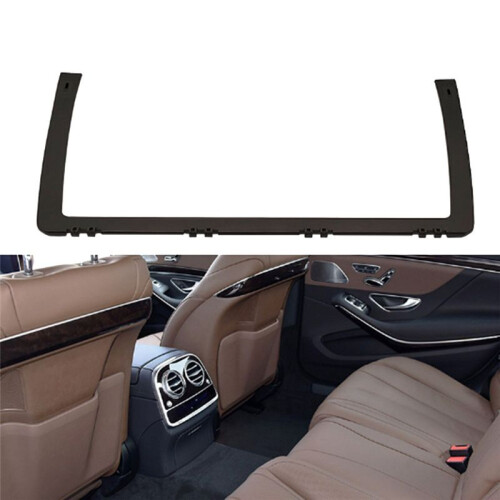 Car Front  Back Backrest Support Barcket Trim Replacement for   S Class W222 2014-2020 Brown 1