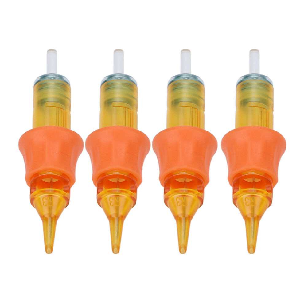 10PCS Disposable Tattoo Cartridge Needles 0.35mm RS Round Tip