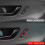 Car  Memory Adjustment Button Trim Frame for   2024 Car Interior Accessories Red 4
