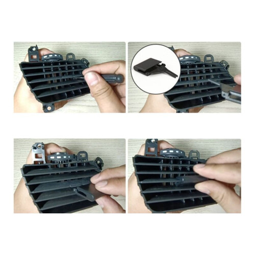 Car Air Vent Paddle Clip for   2017-2021 Car Dashboard A/C Vent Clip Left 2