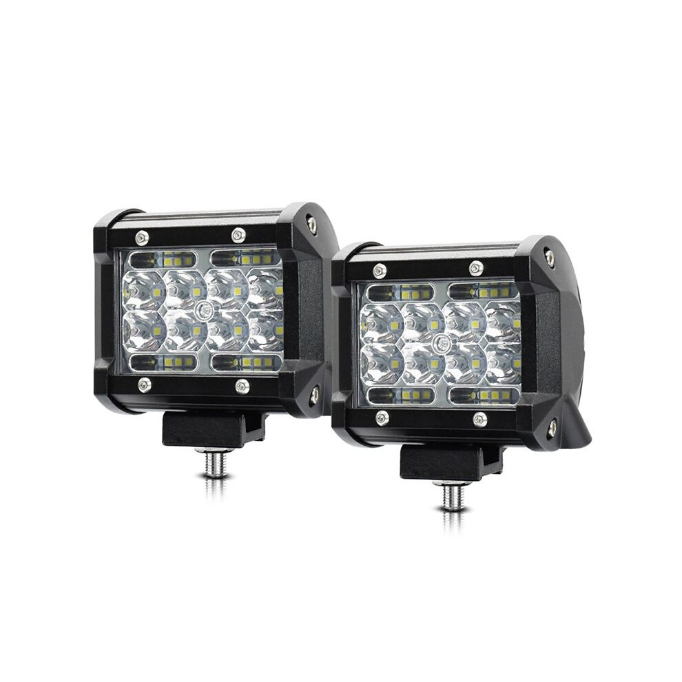 Led Bar, Led Pods 4 Inch 60W 6000Lm Led Truck Work S Spot S Led Pods For Boat Pickup Atv Utv Rv Light 6033533294831