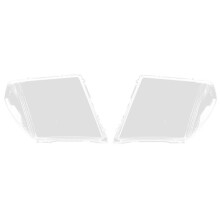 1 Pair L&R Headlight Shell Lamp Shade Transparent Lens Cover Headlight Cover for Navara D40 2005-2015