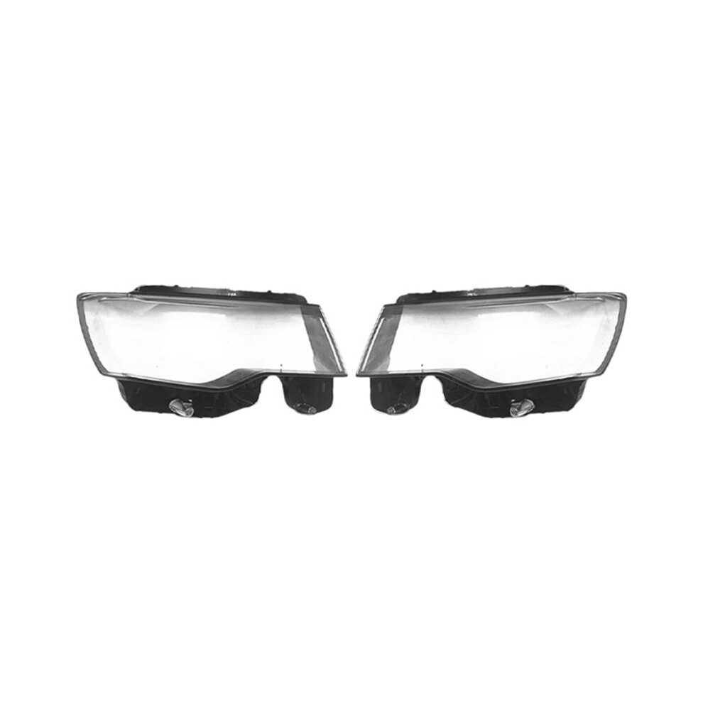 1Pair Car Head Lens Cover Transparent Lamp Shell For Grand Cherokee 2014-2019 Light 6031282520300