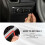 Headlight  Button Panel Cover Trim for  Mustang 2024 Interior Accessories Carbon Fiber 6