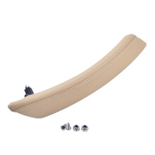 Auto Linke Seite Vordertür Inner Pull Griff Armlehne Abdeckung Montage 51416983667 für E60 E61 2006-2010 RHD Beige
