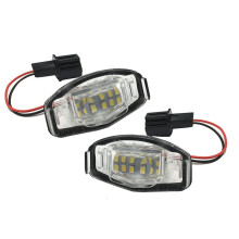 1 Paar Auto Led Kentekenverlichting Kentekenverlichting Lamp voor Accord