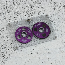 Double-Sided Color Housing Empty Tape Metal Can Record 55 Minutes Empty Tape Blank Cassette Tape,Green