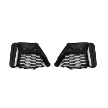 1Pair Front Fog Light Grille Trim Cover for 3 Series G20 G21 G28 M340I 2019-2022 51118075649 51118075650, B