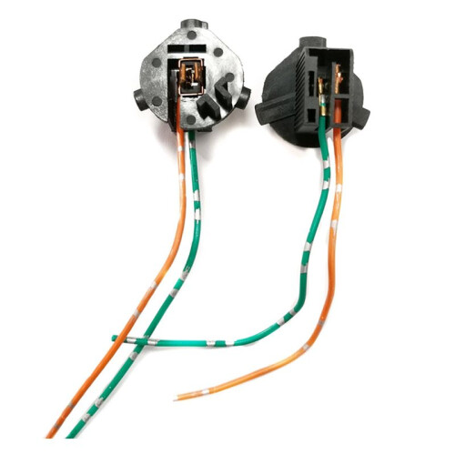 2Pcs Fog Lamp Halogen Lamp Holder Low   Light Base for   K7 H1
