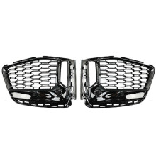 1Pair Front Lower Grille Fog Lamp Bezel Trim Cover 51118074001 51118074002 for 7 Series G11 G12 LCI 19-22 730d 740dx