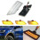 Car Sequential Blinker Dynamic LED Side  Light Front Bumper Turn Signal  Lamp for  Ranger 2019-2020 4