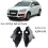 Front Left+Right Headlight Bracket for  Q7 4L 2010-2015  Light Mounting Support Frame Plate 4L0941613A 614A 7