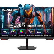 24inch Gaming Monitor 180Hz, FHD 1080p, IPS Panel, 0.5ms Response Time