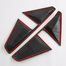 For Veloz 2022-2024 Carbon Fiber Car Rear Fog Light Lamp Cover Frame Trim Accessories