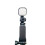 For Pocket3 Adjustable Led Fill Light Lamp + Bracket Clamp Adapter for  Osmo Pocket 1 2 3(B) 3