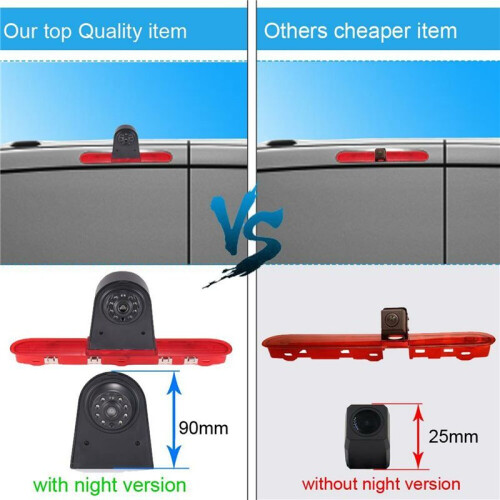Car Reverse Camera Brake Light for   Proace 2
