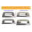 4Pcs Car Inner Roof Armrest Ceiling Pull Handle Door Safety Handle with Hook 74610-52020 for   Light Grey 8