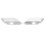 Left&Right Clear Headlight Lens Cover Replacement Headlight Shell Cover for  CX7 CX-7 2008-2014 2