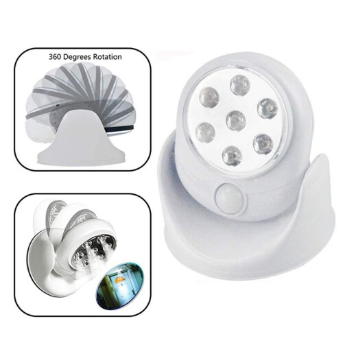 360 Degree Rotating Sensor Light Corridor Light Door Light LED Night Light Home Place Human Body Induction 2