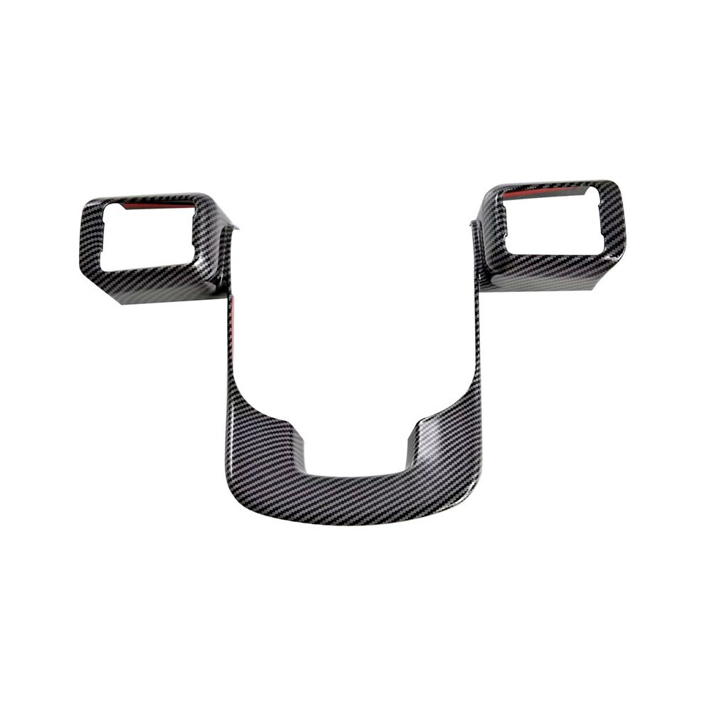 For Santa Fe Mx5 2023 2024 Carbon Fiber Car Steering Wheel Panel Cover Trim Accessories 6133266938580