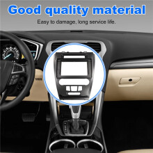 10.1 Car Radio Fascia Frame Adapter for  FUSION 2009-2012 2 Din Dash Android Mp5 Panel Frame Kit Silver-Gray