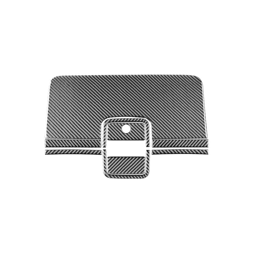 Carbon Fiber For Chevy Silverado Sirrra 1500 2014-2018 Co- Glove Storage Box Cover Trim Interior Accessories 6033533264469