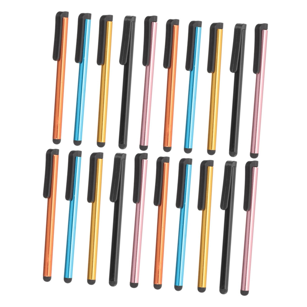 20Pcs Stylus Pens For Touch Screens Smartphones And Tablets Precise Capacitive Bulk Pack Random Color 9073542365716