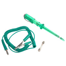 Heavy Duty Automotive Circuit Tester DC 6V 12V 24V Digital LED Car Test Light with Continuity Check Green