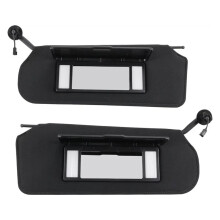 1Pair Car Sun Visors Shades W/LED Light 10442033 10442034 for  Corvette C5 1997-2004 Sunvisors Vanity Mirror