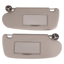 1Pair Car Sun Visors Shades Vanity Mirror 1902167 for Ram 1500 2002-2009 2500 3500 2003-2009 Sun Shade Sunvisors
