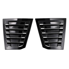 Car Bright Black Rear Shutter Cover Vent Trim Cover for Cruze 2016 2017 2018 2019