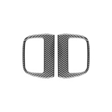 Kohlefaser für Charger 2015-2023 LHD Mittelkonsole Armaturenbrett Instrumententafel Abdeckung Zierleiste Innenzubehör