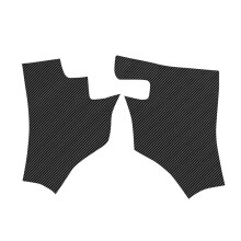Car Rest Pedal Side Anti-Kick Leather Pad Protection Pad for  VOXY/NOAH 90 Series 2022 RHD
