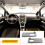 For   2007 - 2013 Car Interior Sun Visor with Mirror Grey Sun Shade Left Right Driver Passenger Side 5