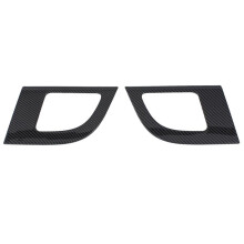 Car Door Speaker Frame Cover Trim for Alphard Vellfire 2024 Interior Accessories Carbon Fiber