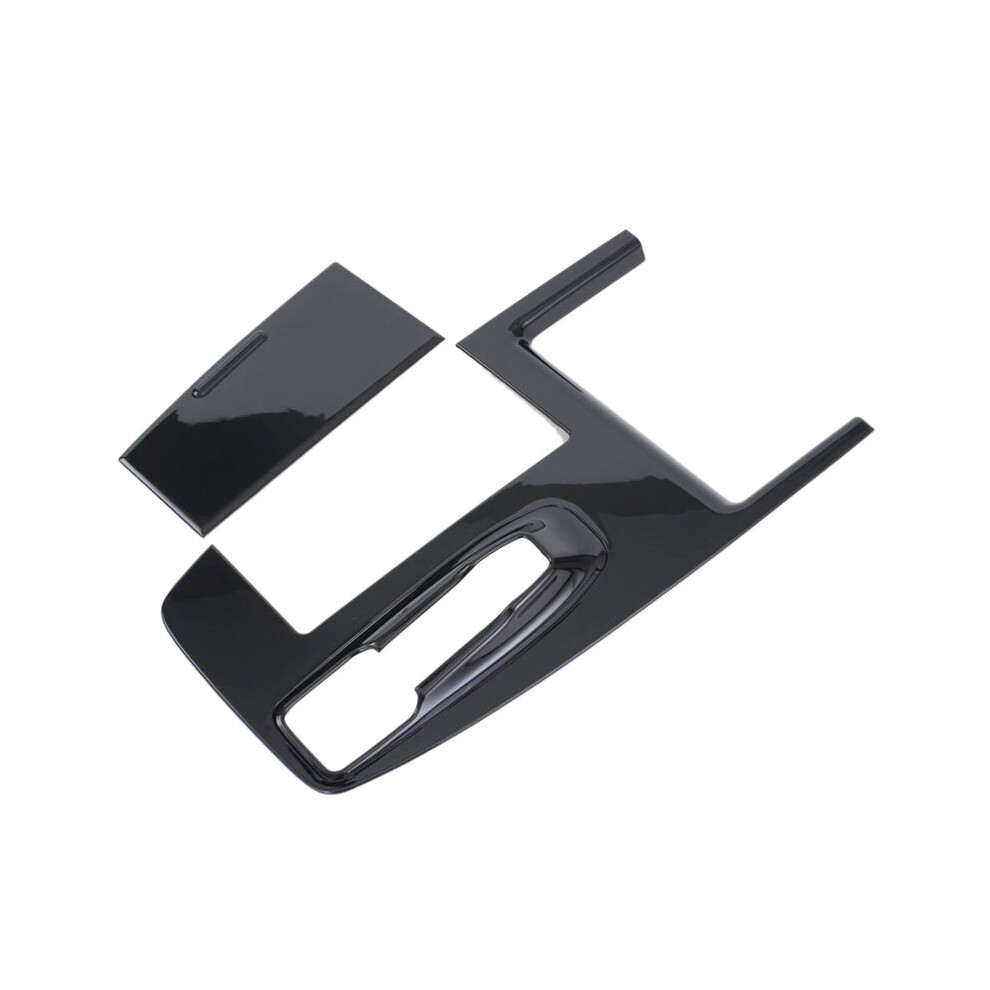 Central Control Gear Shift Panel Cover Trim For Alphard Vellfire 2024 Accessories Rhd Black 6033792902980