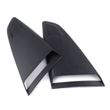1Pair Car Window Quarter Rear Louver Side Vent Scoop Cover for Mustang 2015-2018