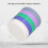 Colorful 5-Layer Watch Parts Storage Box Plastic Organizer 8